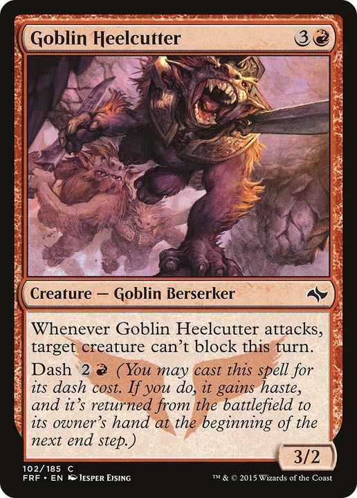 Goblin Heelcutter in the group Magic the Gathering / Sets / Fate Reforged at Proxyprinters.com (33351)