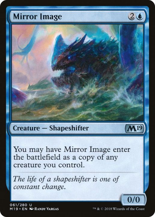 Mirror Image in the group Magic the Gathering / Types / Colors / Blue at Proxyprinters.com (33361)