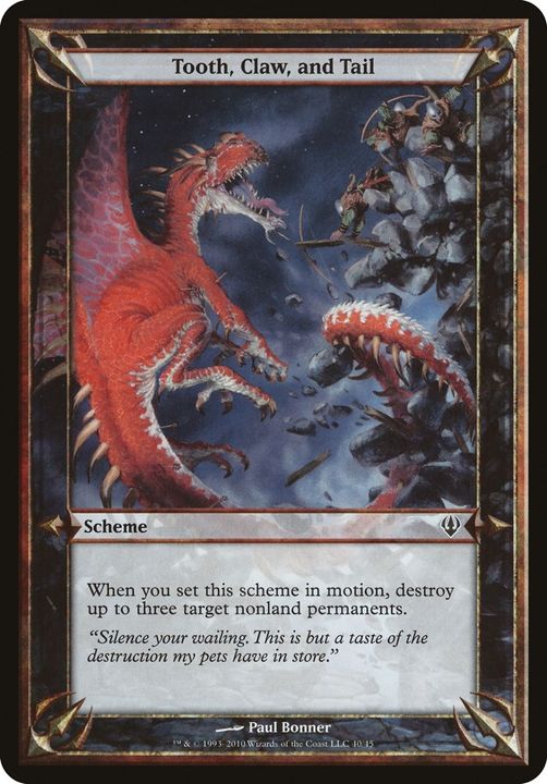 Tooth, Claw, and Tail in the group Magic the Gathering / Types / Colors / Colorless at Proxyprinters.com (33364)