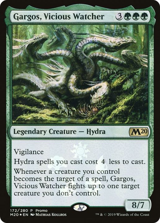 Gargos, Vicious Watcher in the group Magic the Gathering / Types / Colors / Green at Proxyprinters.com (33383)