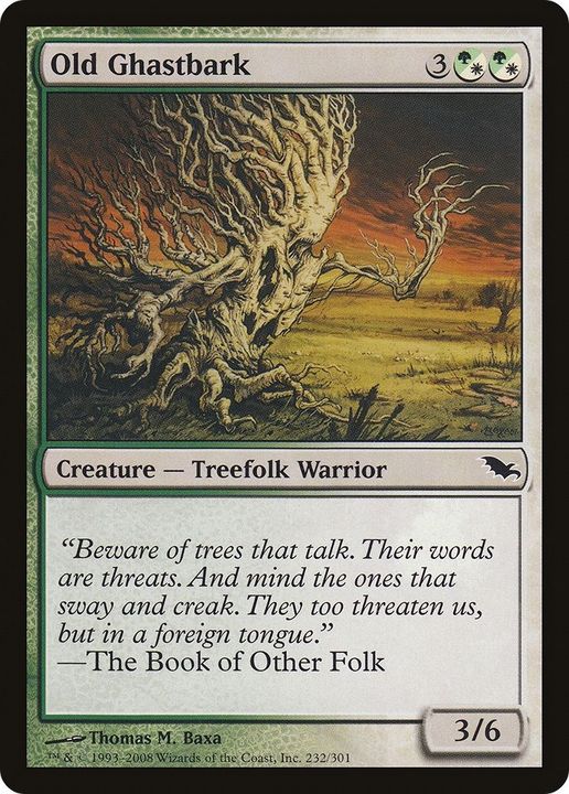 Old Ghastbark in the group Magic the Gathering / Sets / Shadowmoor at Proxyprinters.com (33392)