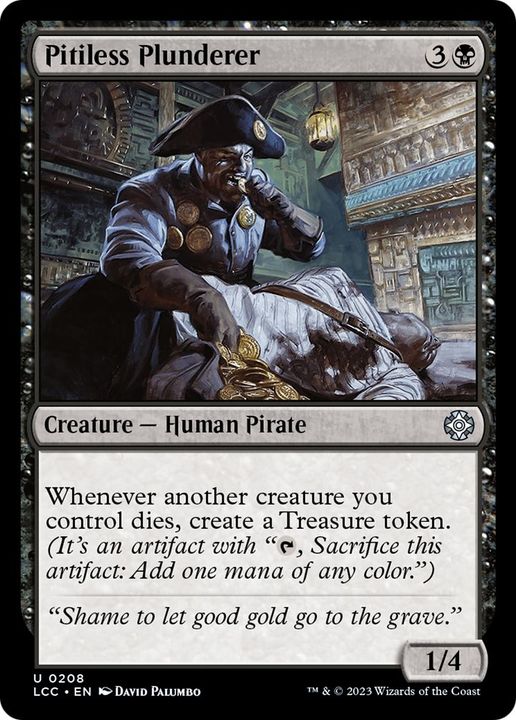 Pitiless Plunderer in the group Magic the Gathering / Types / Creatures / Human at Proxyprinters.com (33396)