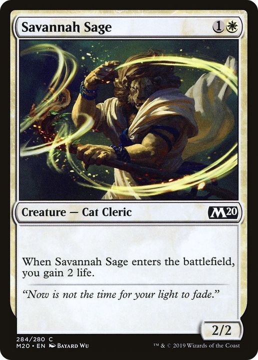 Savannah Sage in the group Magic the Gathering / Sets / Core Set 2020 at Proxyprinters.com (33402)