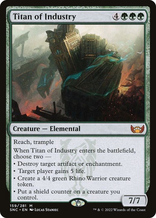 Titan of Industry in the group Magic the Gathering / Sets / Streets of New Capenna at Proxyprinters.com (33431)