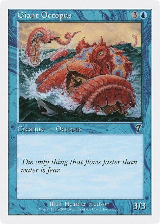 Giant Octopus in the group Magic the Gathering / Types / Colors / Blue at Proxyprinters.com (33433)