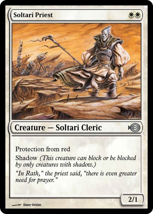 Soltari Priest in the group Singles at Proxyprinters.com (33441)