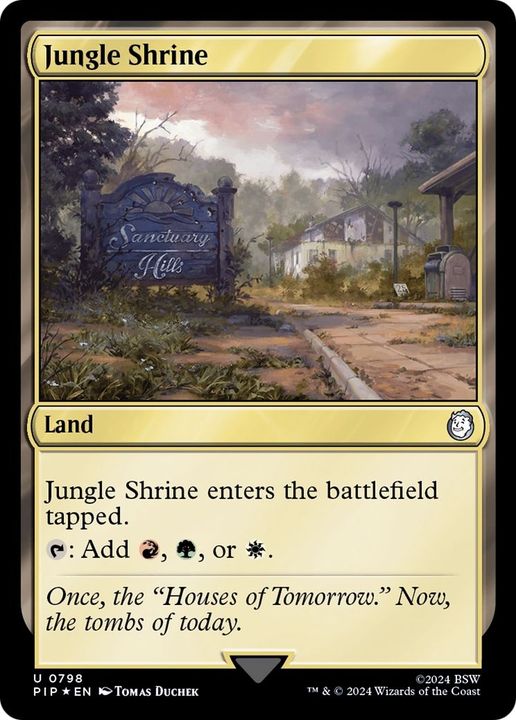 Jungle Shrine in the group Magic the Gathering / Sets / Fallout at Proxyprinters.com (33470)