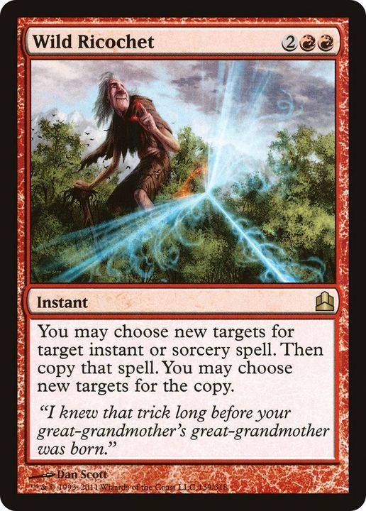 Wild Ricochet in the group Magic the Gathering / Types / Colors / Red at Proxyprinters.com (33491)