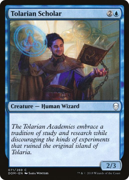 Tolarian Scholar in the group Advanced search at Proxyprinters.com (335)