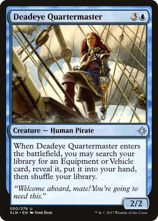 Deadeye Quartermaster in the group Magic the Gathering / Types / Creatures / Human at Proxyprinters.com (33502)