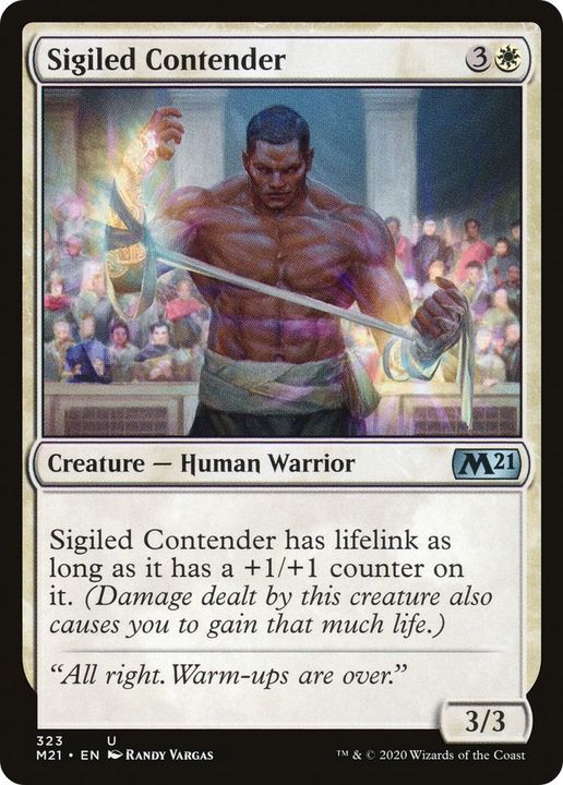 Sigiled Contender in the group Magic the Gathering / Sets / Core Set 2021 at Proxyprinters.com (33503)