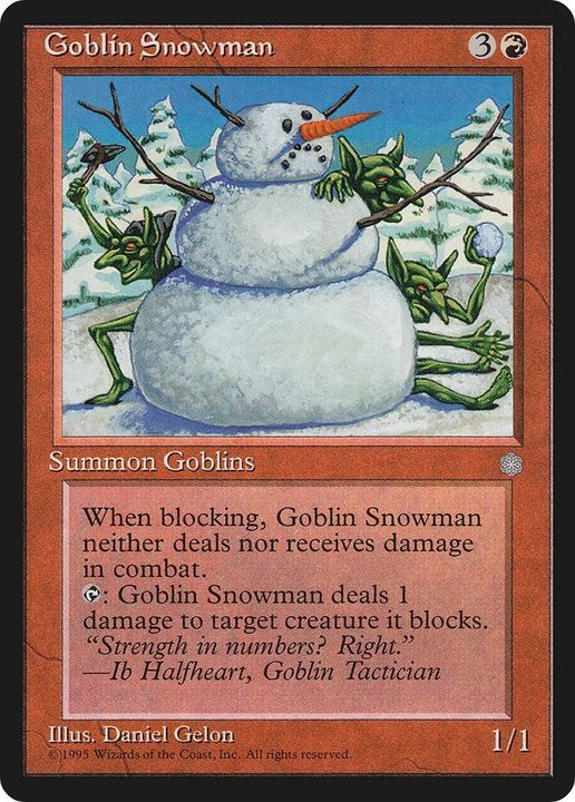 Goblin Snowman in the group Magic the Gathering / Sets / Iconic Masters at Proxyprinters.com (33533)