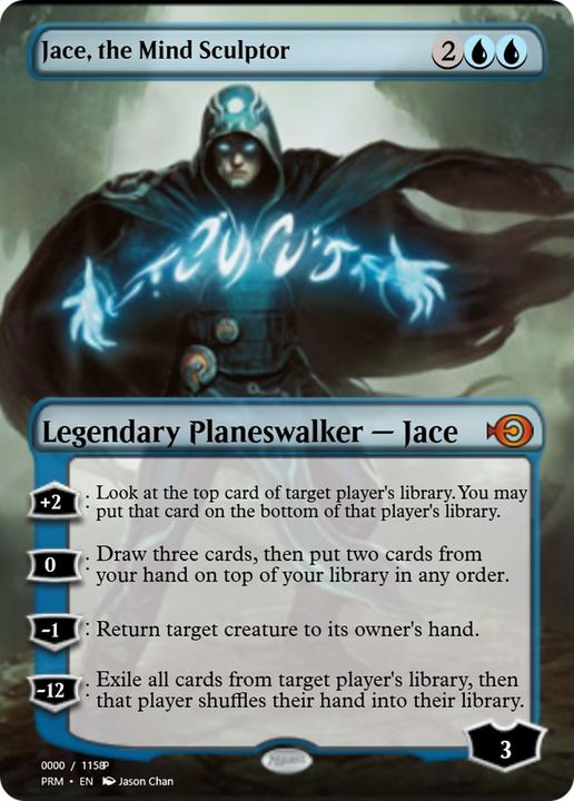 Jace, the Mind Sculptor in the group Magic the Gathering / Types / Colors / Blue at Proxyprinters.com (33564)