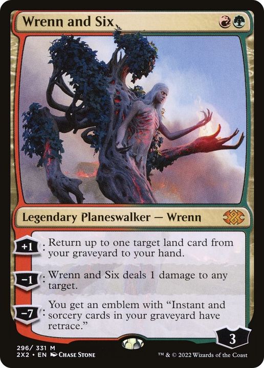 Wrenn and Six in the group Magic the Gathering / Types / Colors / Multicolors / G, R at Proxyprinters.com (33568)