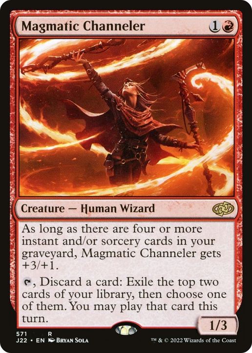 Magmatic Channeler in the group Magic the Gathering / Types / Creatures / Wizard at Proxyprinters.com (33569)