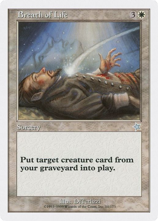 Breath of Life in the group Magic the Gathering / Types / Colors / White at Proxyprinters.com (33577)