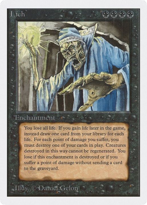 Lich in the group Magic the Gathering / Sets / Unsanctioned at Proxyprinters.com (33585)