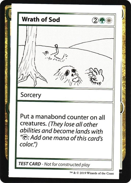 Wrath of Sod in the group Magic the Gathering / Types / Colors / Multicolors / G, W at Proxyprinters.com (33600)