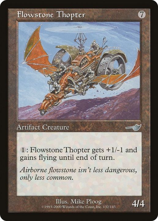 Flowstone Thopter in the group Magic the Gathering / Sets / Nemesis at Proxyprinters.com (33602)