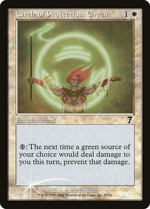 Circle of Protection: Green in the group Singles at Proxyprinters.com (33618)