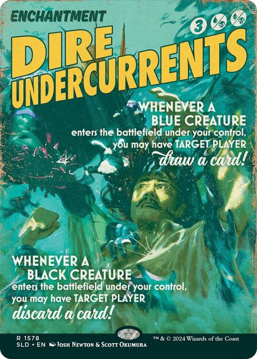 Dire Undercurrents in the group Magic the Gathering / Sets / Secret Lair / Secret Lair Drop at Proxyprinters.com (33619)