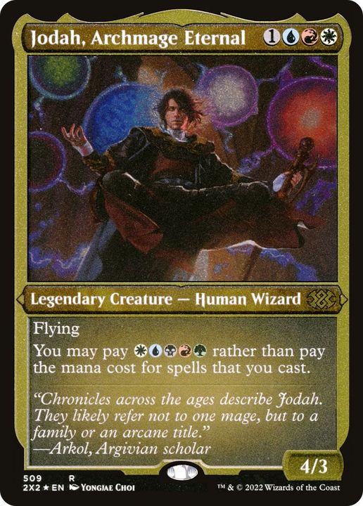 Jodah, Archmage Eternal in the group Magic the Gathering / Types / Colors / Multicolors / R, U, W at Proxyprinters.com (33639)