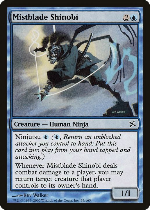 Mistblade Shinobi in the group Magic the Gathering / Types / Creatures / Human at Proxyprinters.com (33640)