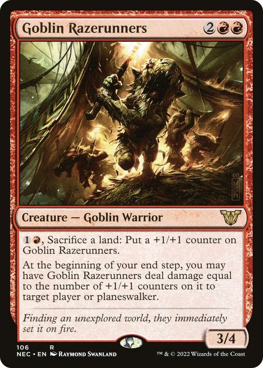 Goblin Razerunners in the group Magic the Gathering / Types / Creatures / Warrior at Proxyprinters.com (33641)