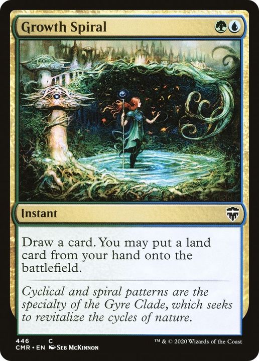 Growth Spiral in the group Magic the Gathering / Sets / Commander Legends at Proxyprinters.com (33657)