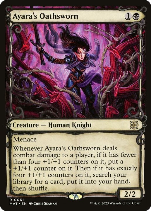 Ayara's Oathsworn in the group Magic the Gathering / Types / Creatures / Human at Proxyprinters.com (33661)