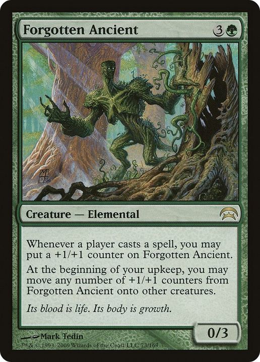 Forgotten Ancient in the group Magic the Gathering / Types / Colors / Green at Proxyprinters.com (33665)