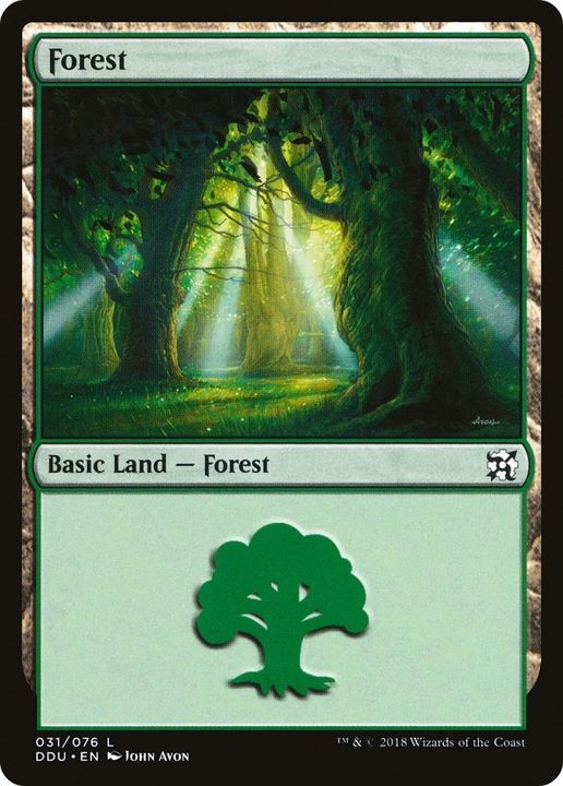 Forest in the group Magic the Gathering / Sets / Duel Decks: Elves vs. Inventors at Proxyprinters.com (33689)