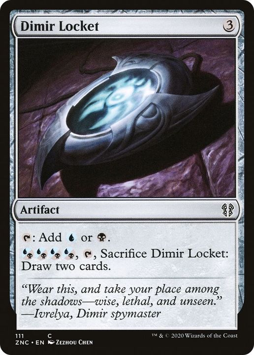 Dimir Locket in the group Magic the Gathering / Sets / Zendikar Rising Commander at Proxyprinters.com (3369)