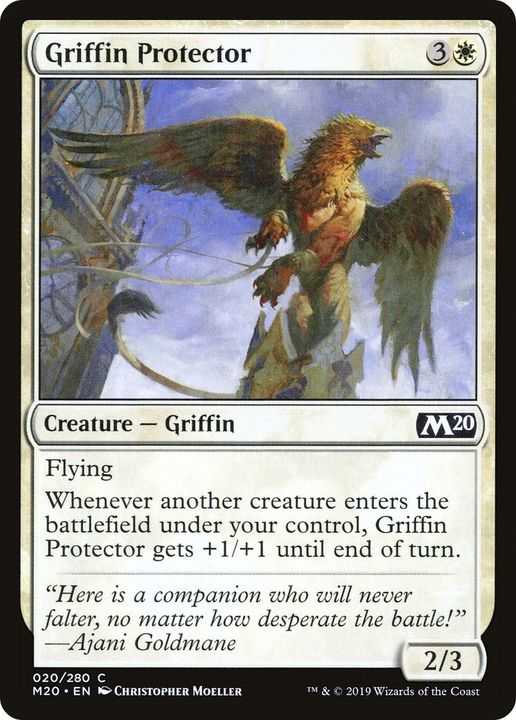 Griffin Protector in the group Magic the Gathering / Sets / Core Set 2020 at Proxyprinters.com (33707)