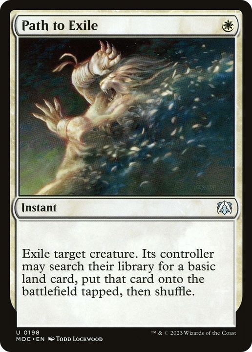 Path to Exile in the group Magic the Gathering / Types / Colors / White at Proxyprinters.com (33719)