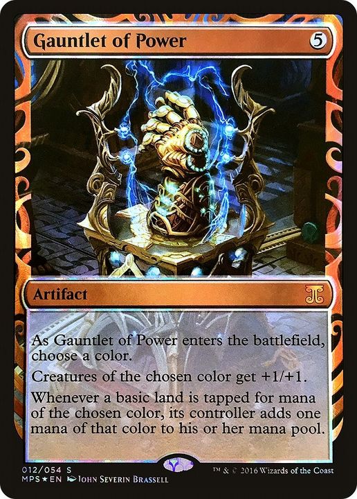 Gauntlet of Power in the group Magic the Gathering / Types / Artifacts / Artifact at Proxyprinters.com (33722)