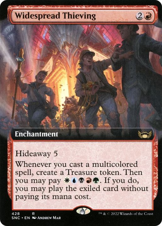 Widespread Thieving in the group Magic the Gathering / Types / Enchantment / Enchantment at Proxyprinters.com (33733)