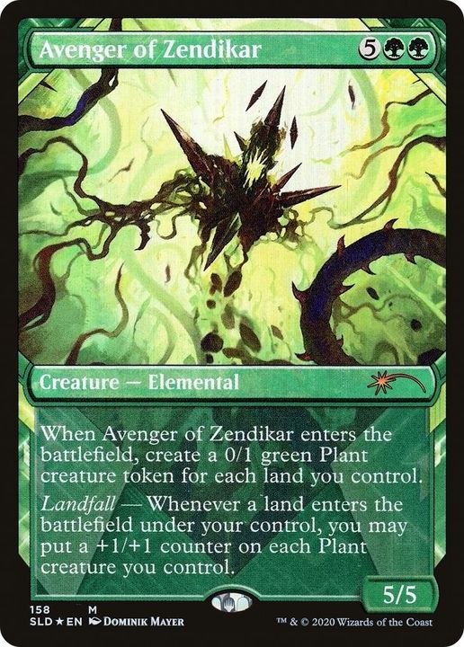 Avenger of Zendikar in the group Magic the Gathering / Types / Colors / Green at Proxyprinters.com (33739)