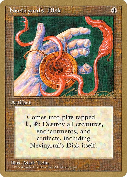 Nevinyrral's Disk in the group Magic the Gathering / Types / Artifacts / Artifact at Proxyprinters.com (33748)