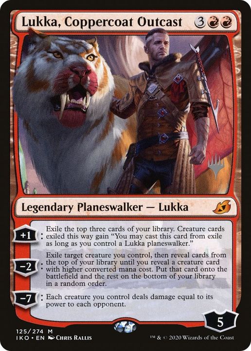 Lukka, Coppercoat Outcast in the group Magic the Gathering / Types / Colors / Red at Proxyprinters.com (33749)