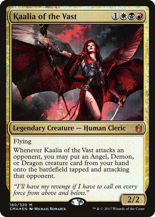 Kaalia of the Vast in the group Magic the Gathering / Types / Colors / Multicolors / B, R, W at Proxyprinters.com (33750)