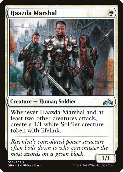 Haazda Marshal in the group Magic the Gathering / Sets / Guilds of Ravnica at Proxyprinters.com (33762)