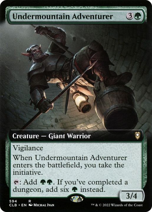 Undermountain Adventurer in the group Magic the Gathering / Types / Creatures / Warrior at Proxyprinters.com (33777)