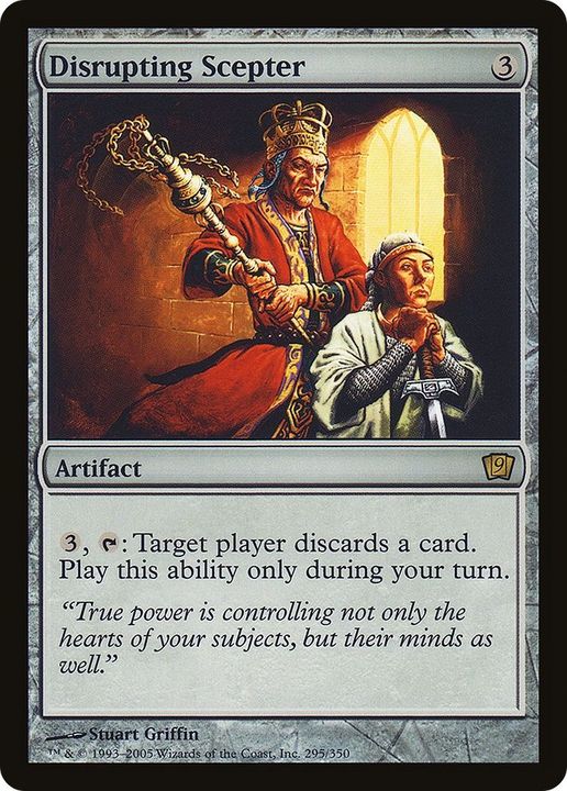 Disrupting Scepter in the group Magic the Gathering / Types / Artifacts / Artifact at Proxyprinters.com (33810)