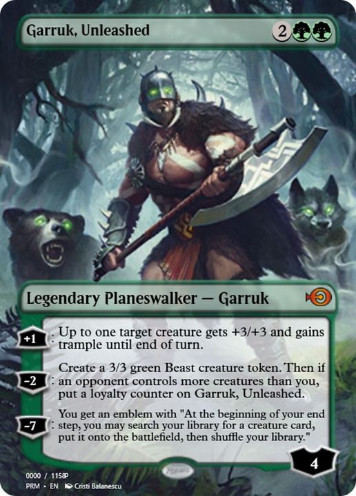 Garruk, Unleashed in the group Advanced search at Proxyprinters.com (33826)