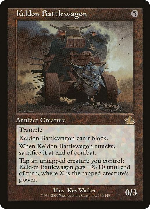 Keldon Battlewagon in the group Magic the Gathering / Types / Colors / Colorless at Proxyprinters.com (33834)