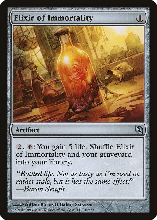 Elixir of Immortality in the group Magic the Gathering / Types / Artifacts / Artifact at Proxyprinters.com (33843)