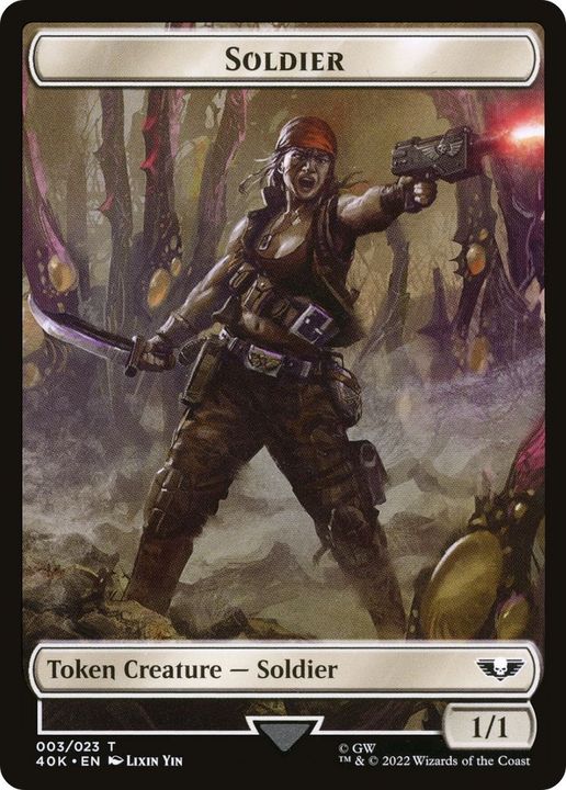 Soldier in the group Magic the Gathering / Types / Colors / White at Proxyprinters.com (33855)