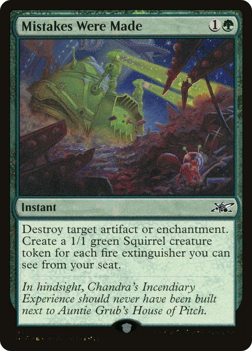 Mistakes Were Made in the group Magic the Gathering / Types / Colors / Green at Proxyprinters.com (33878)