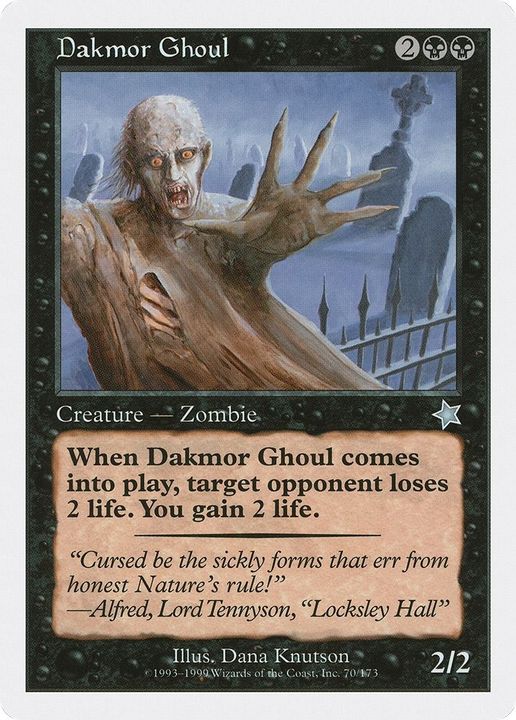 Dakmor Ghoul in the group Magic the Gathering / Types / Creatures / Zombie at Proxyprinters.com (33893)